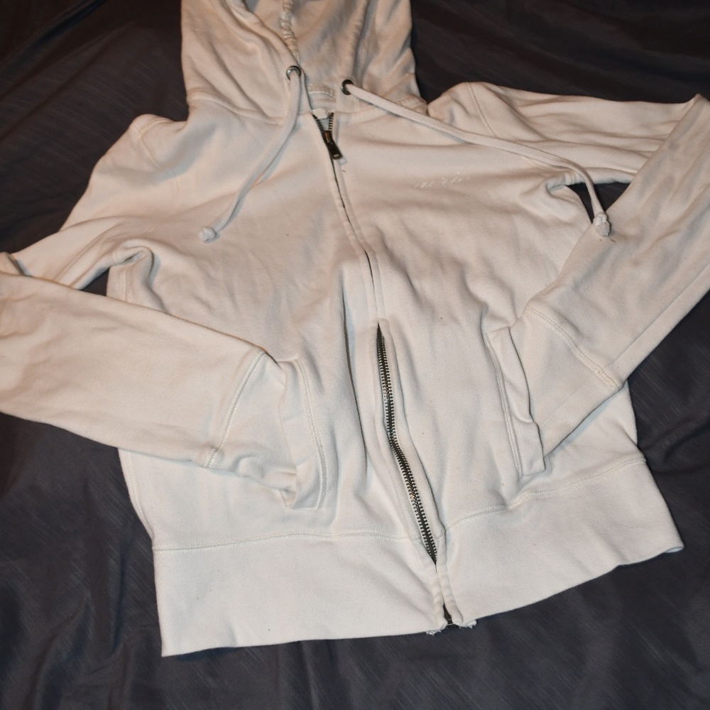 Aerie Cotton Zip-UP Hoodie Small/P